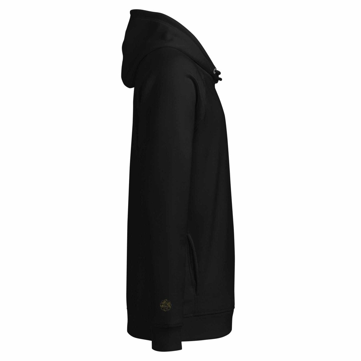 Forbidden Light Unveiled – Black & Gold Edition Unisex organic side pocket hoodie - DOLCE COUTURE - NeuroShop